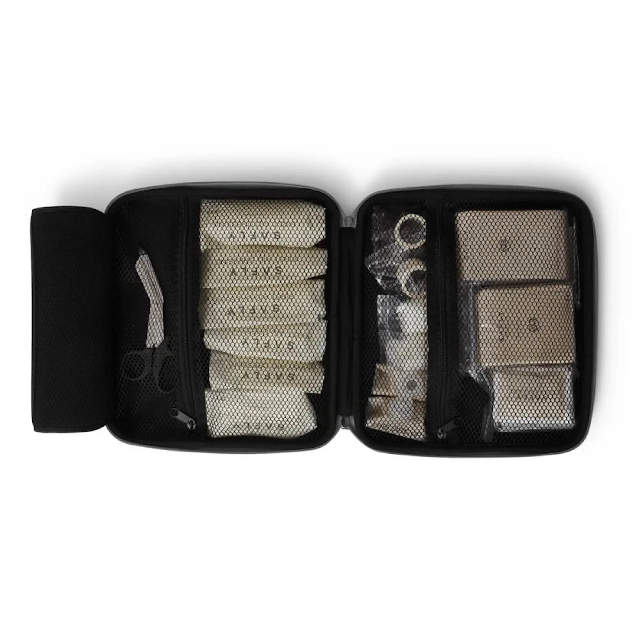 Safly Första hjälpen-låda stor 30x28x8,5 cm krämvit