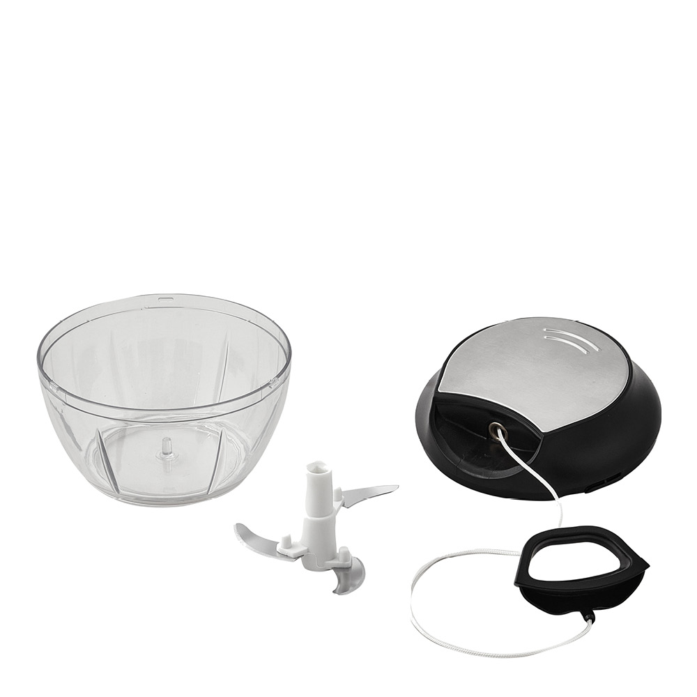 Dorre Loke løk- og grønnsakhakker svart