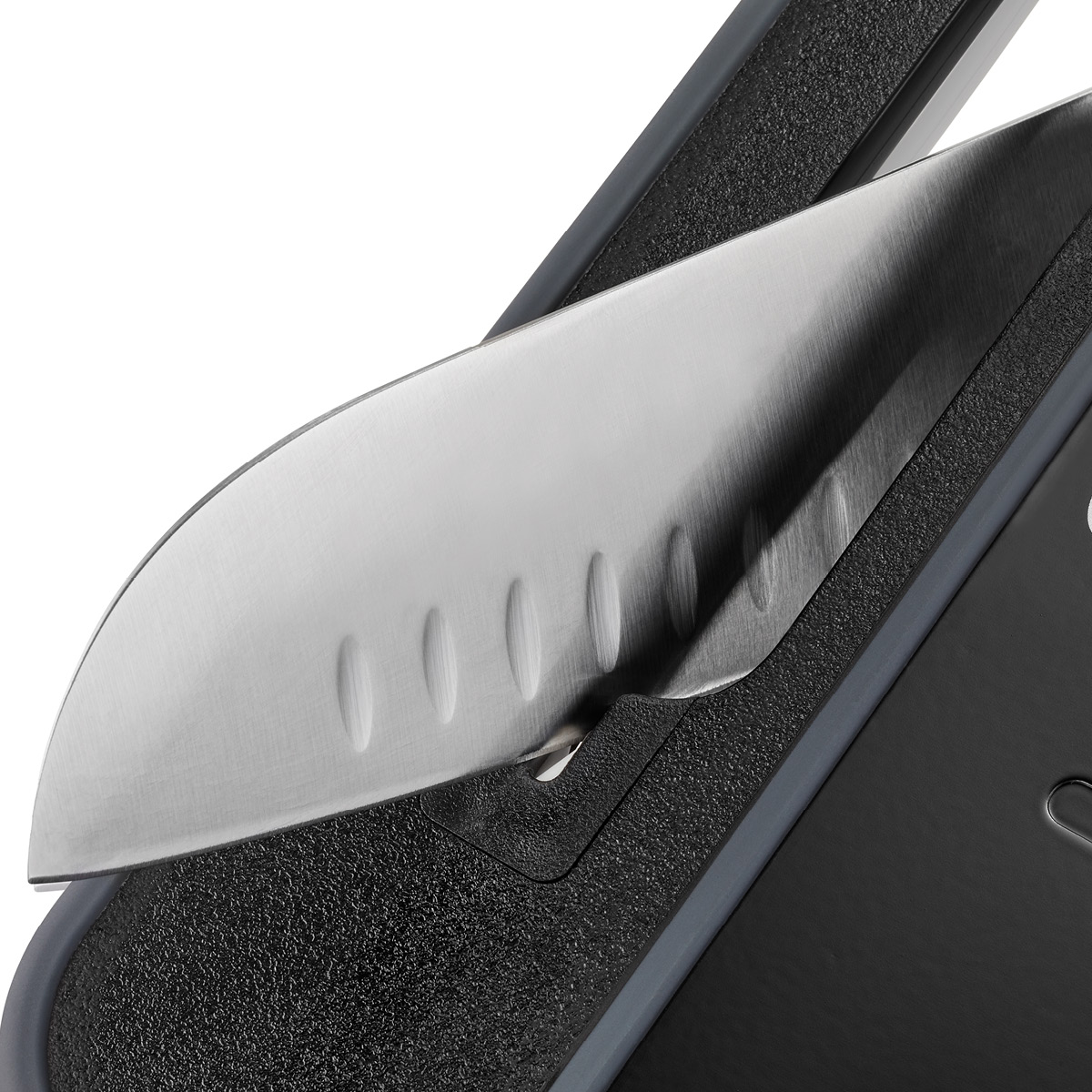 Gefu Cut Pro upptining- och skärbräda 36,5x25 cm svart/grå