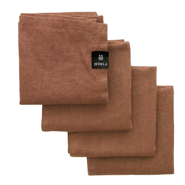 Sunshine servett linne 45x45 cm 4-pack grounded