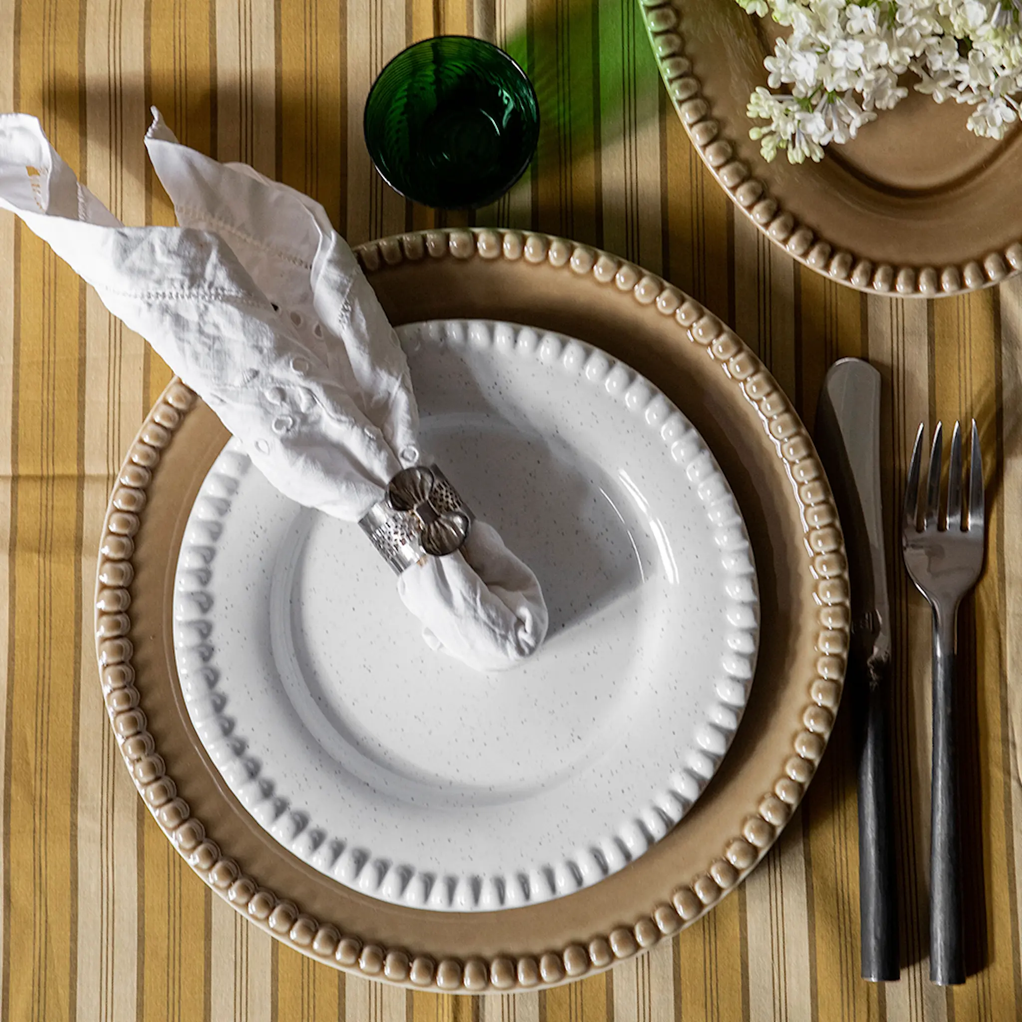 PotteryJo Daria Serveringsskål 35 cm Cotton White