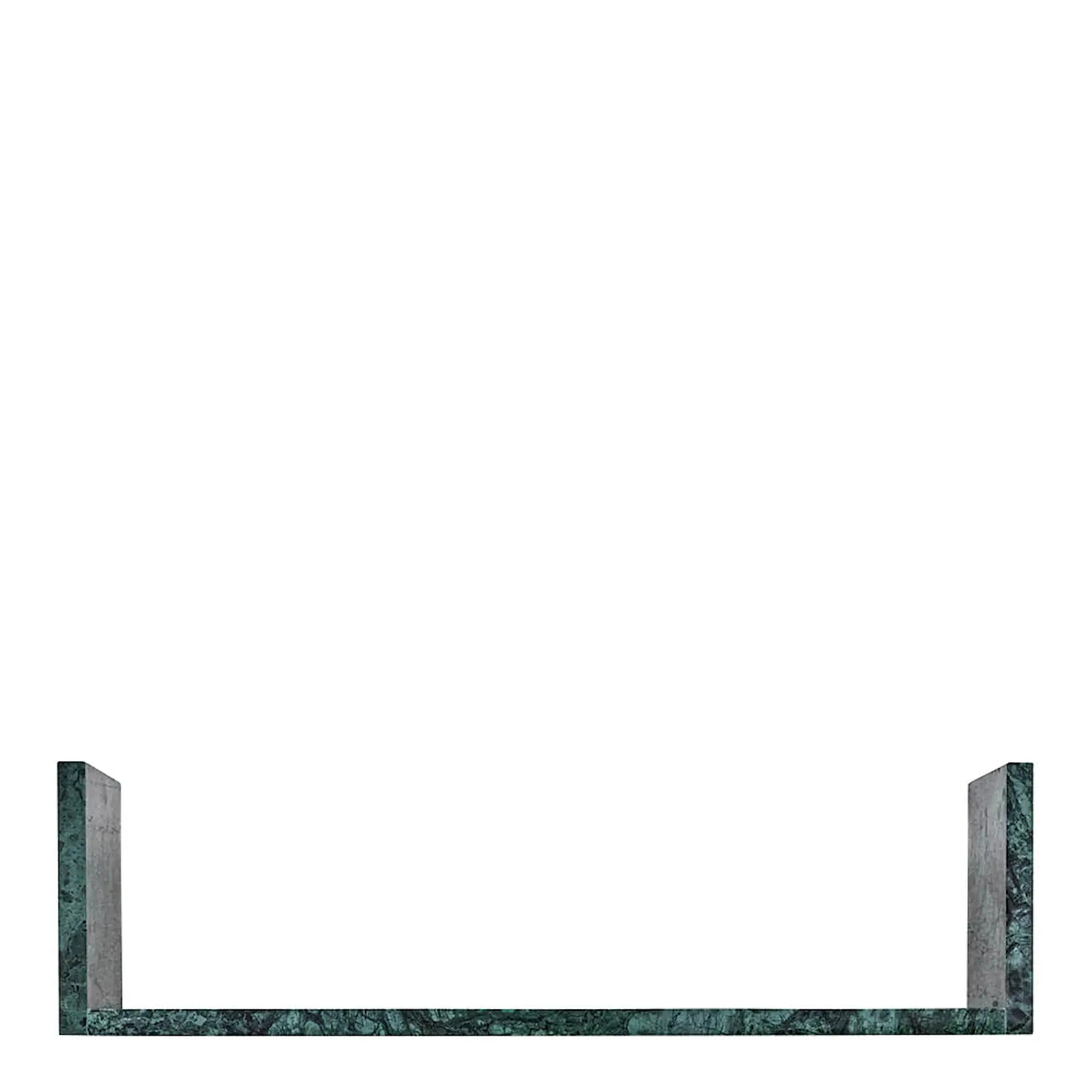 House Doctor Marr vägghylla i marmor 50 cm grön marmor