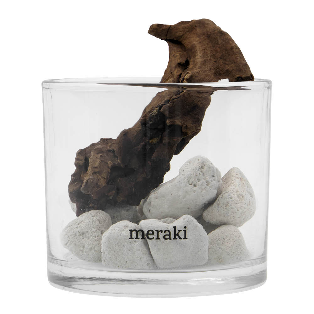 Meraki - Lavastone & wood Huonetuoksu Valkoinen