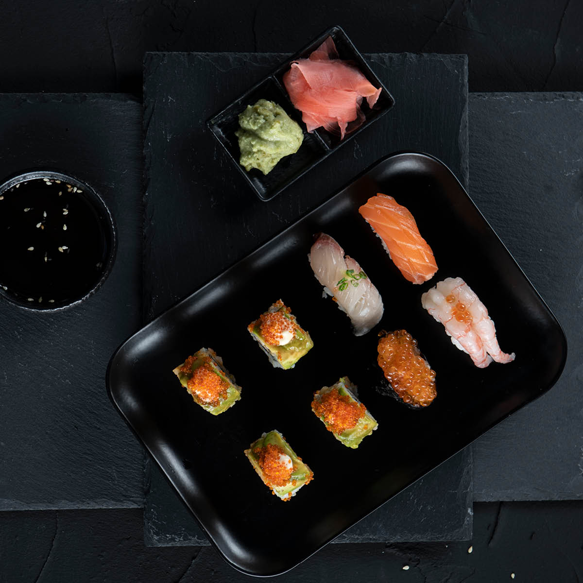 Modern House Nemo tallerken 17 x 24,5 cm svart