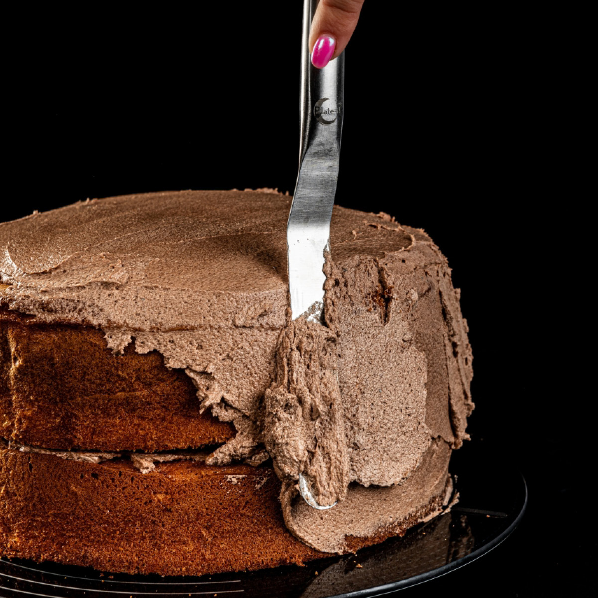 Plate It Spatel 30/30/24 cm 3 stk stål