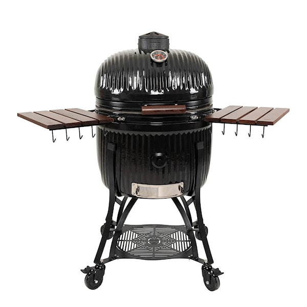Kamado Grill Icon Maxi kolgrill svart