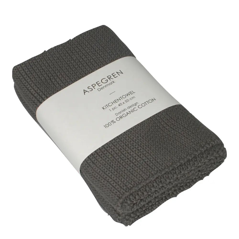 Solid Keittiöpyyhe 40x50 cm Steel Gray