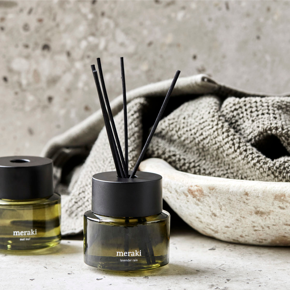 Meraki Doftspridare lavender rain 100 ml grön