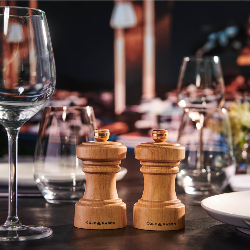 Cole & Mason Hoxton Saltkvarn 11 cm Natur