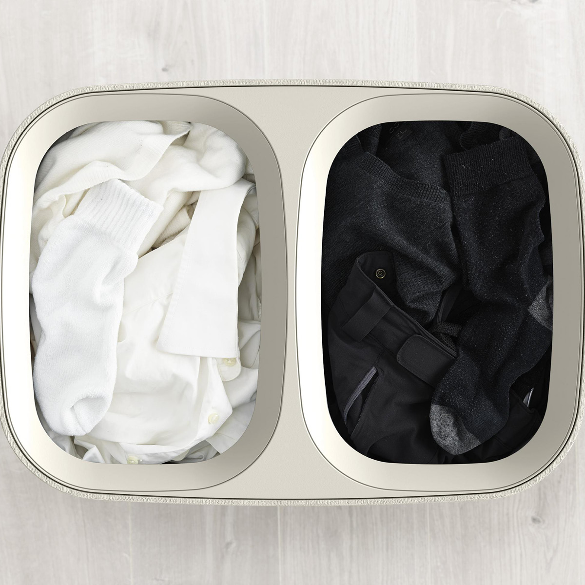 Joseph Joseph Tota tvättkorg 90 L beige