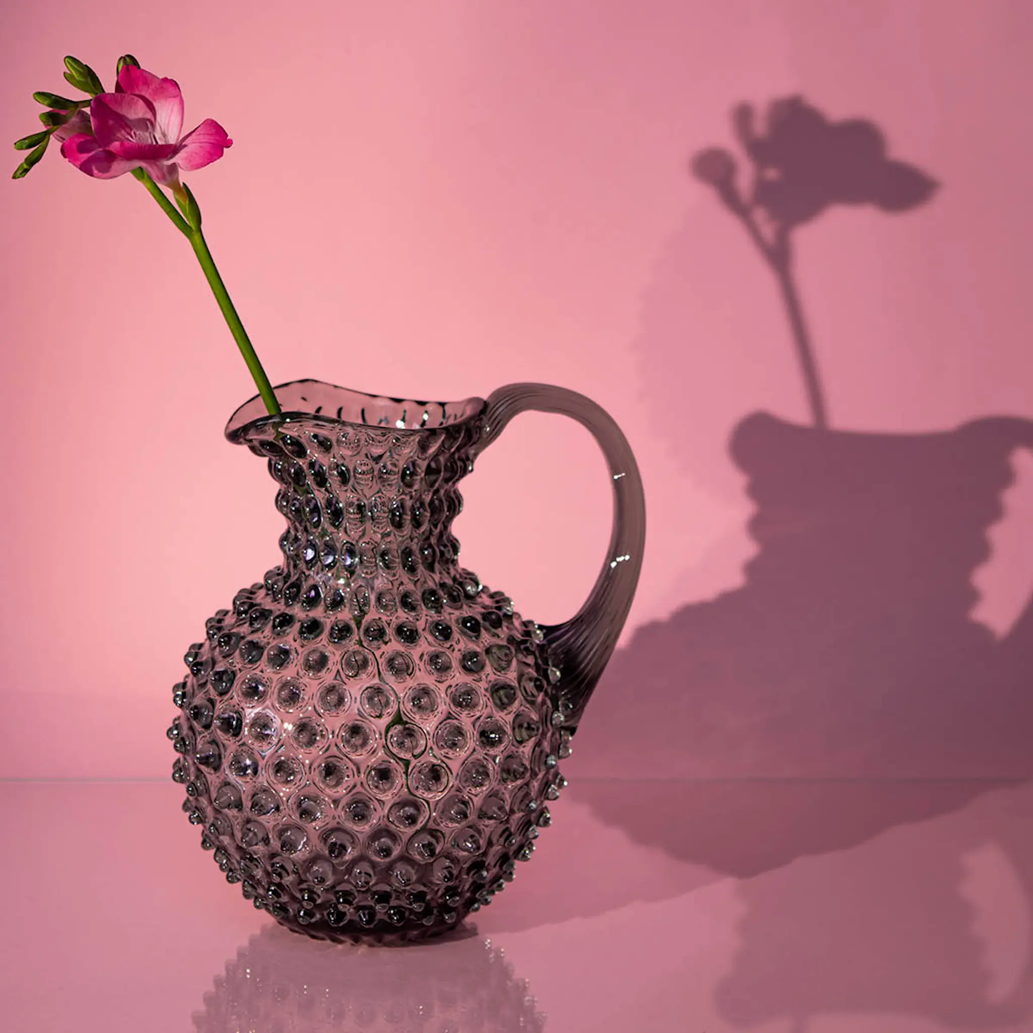 Klimchi Hobnail Karaff 2 L Grey Smoke