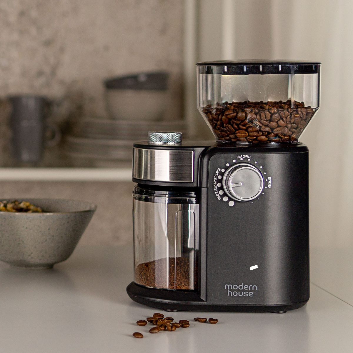 Modern House Lundi kaffekvern 200g svart