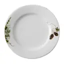 Nostalgi Tallrik 22 cm Vit/Grön
