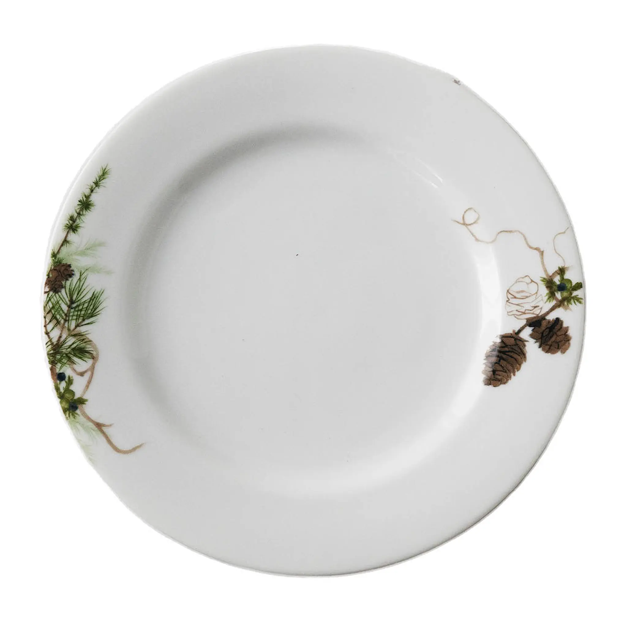 Magnor Nostalgi Tallrik 22 cm Vit/Grön