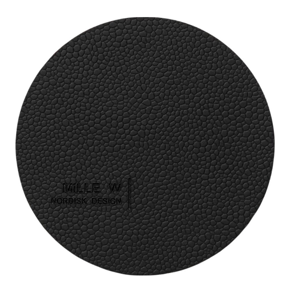 MiLLE W NORDISK DESIGN Rund Lasinalunen 10 cm Musta