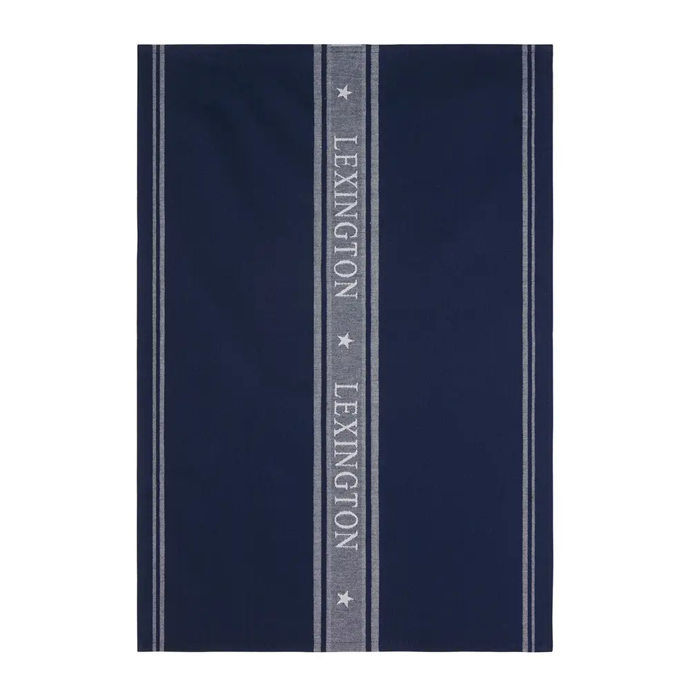 Icons kjøkkenhåndkle stjerne 70x50 cm dress blå/hvit