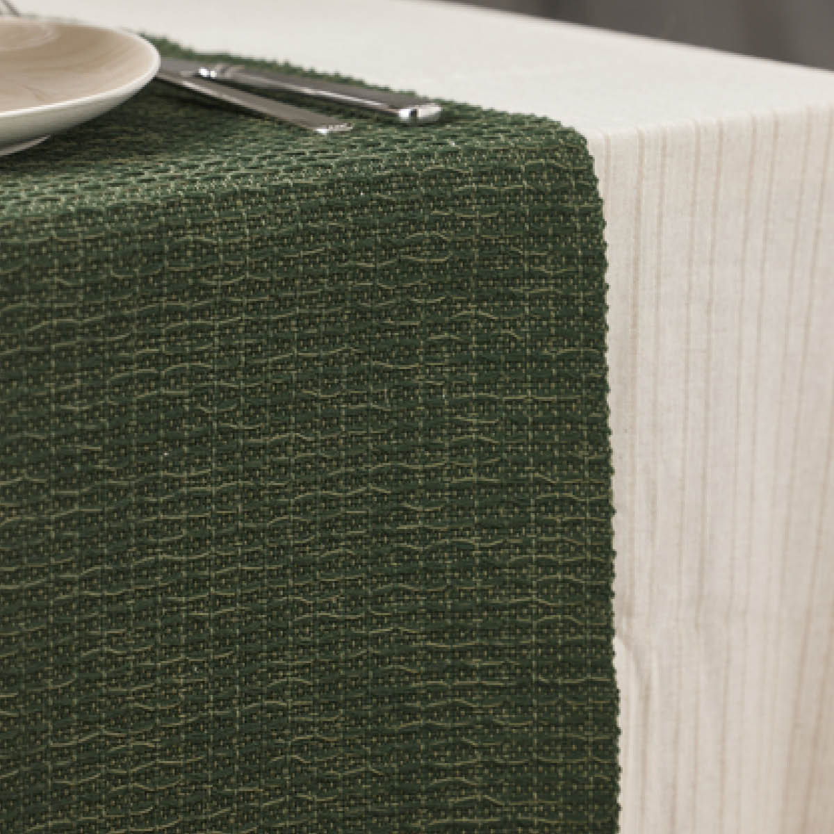 Holmen Sara löpare 40x140 cm mossgrön