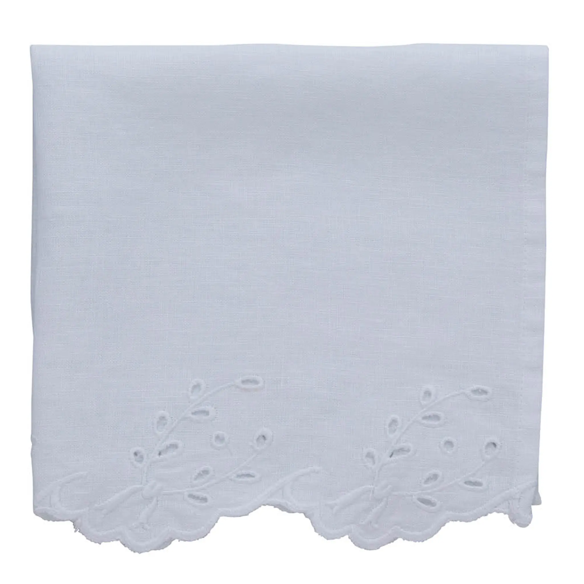 Lene Bjerre Anglaise serviett 45x45 cm hvit