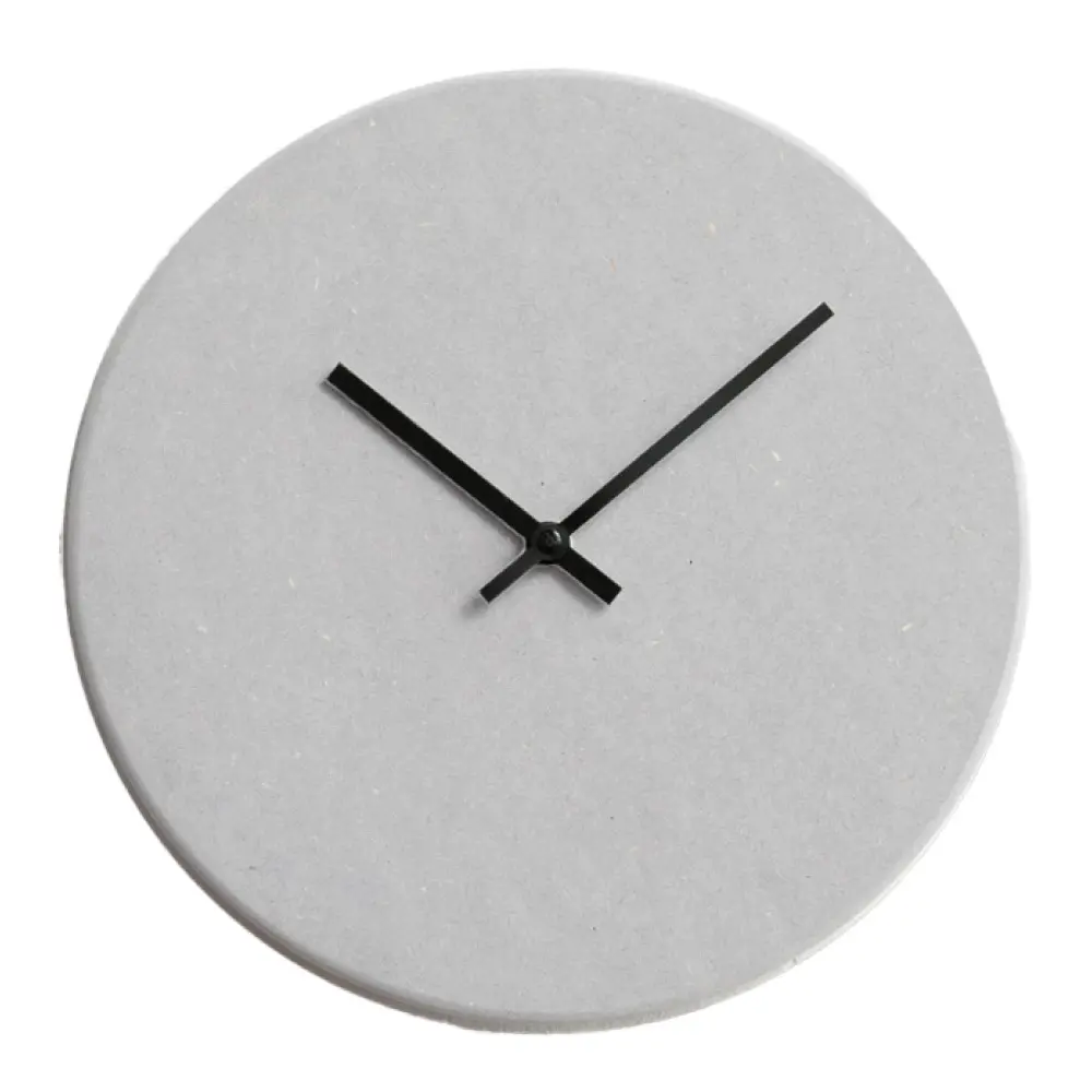 Shape light grey veggklokke 28 cm lysgrå m/svart viser