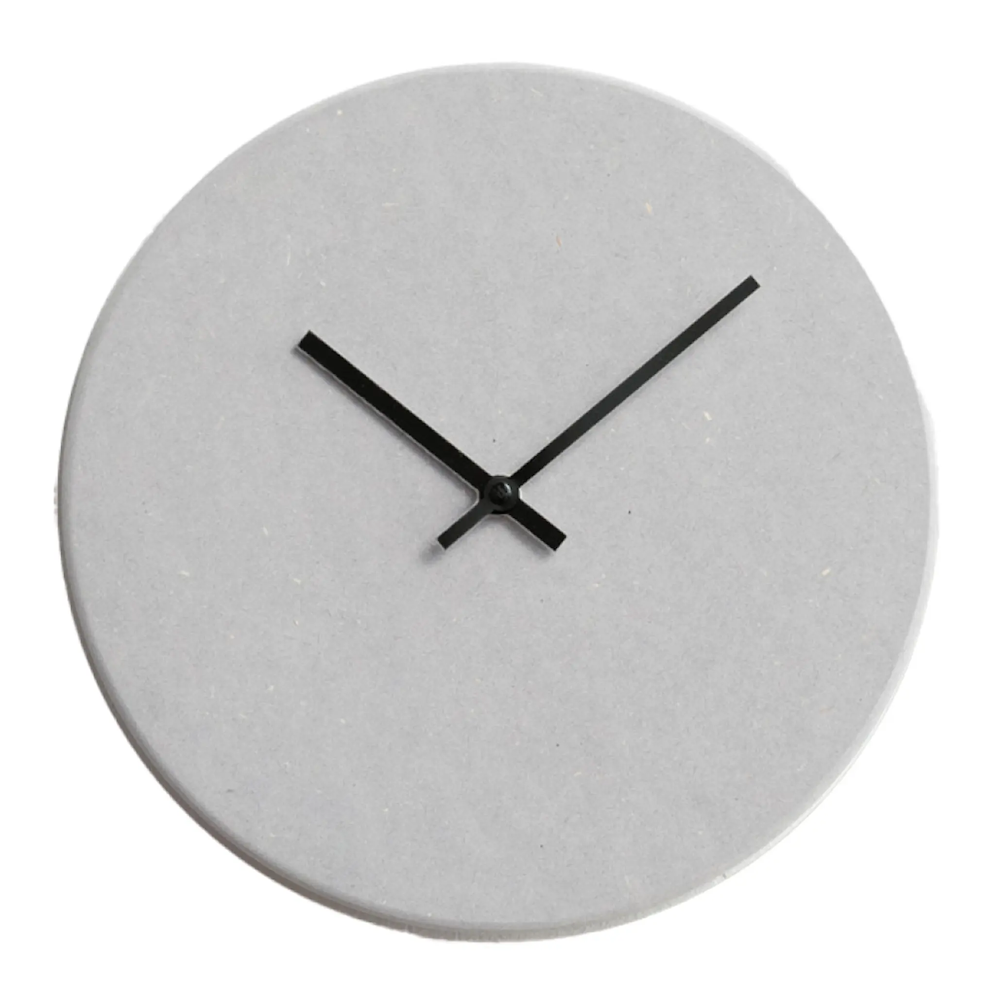 Hemverk Shape light grey väggklocka 28 cm ljusgrå med svart visare