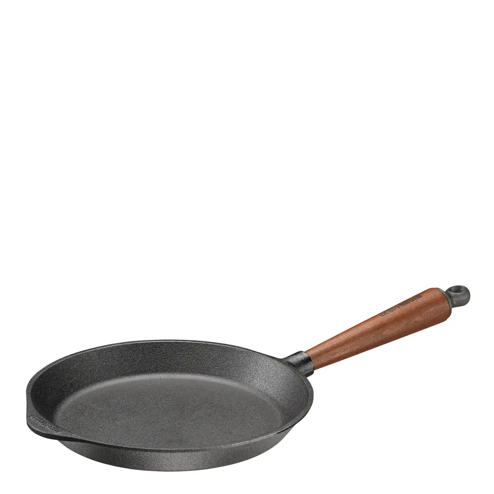 Traditional stekepanne med trehåndtak 24 cm