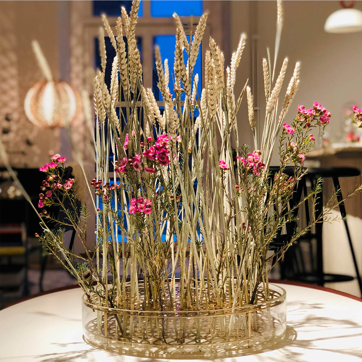 Klong Äng vase mega messing