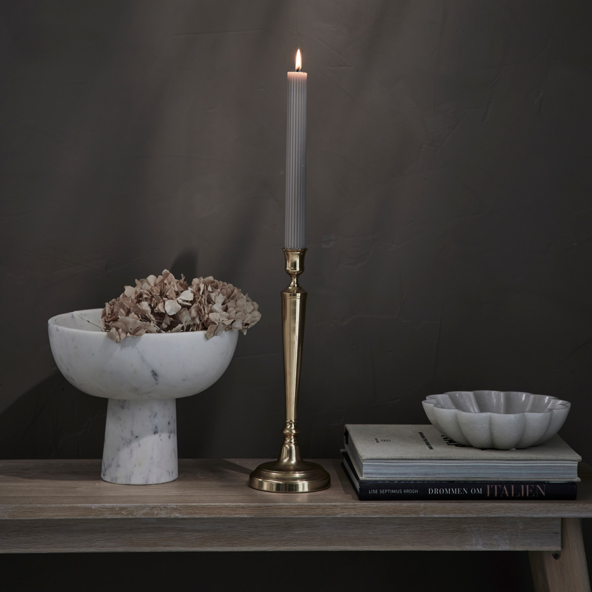 Lene Bjerre Ellia skål 25x25 cm hvit