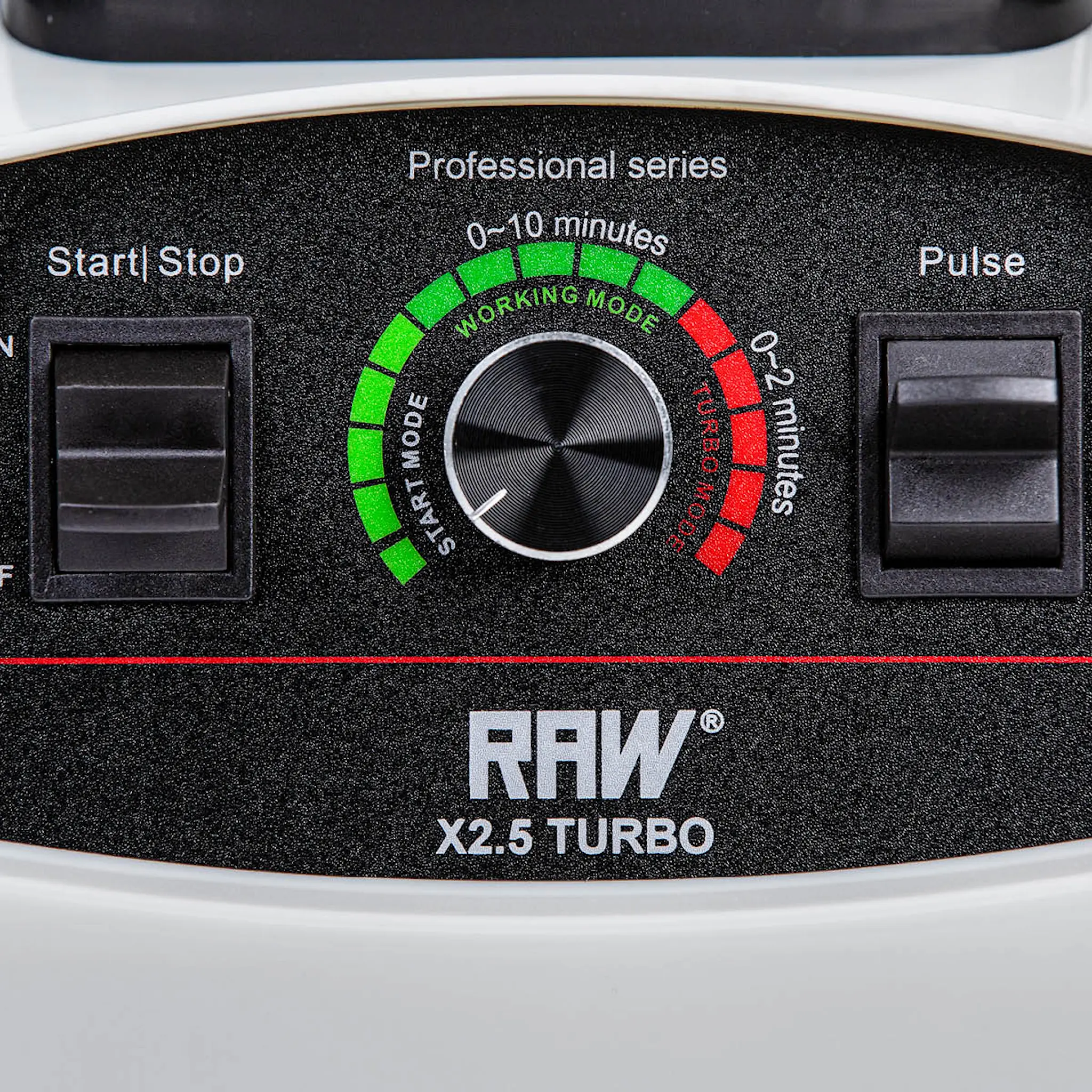 RAW Blender X 2,5 Turbo 2,2 L 1800W Silver