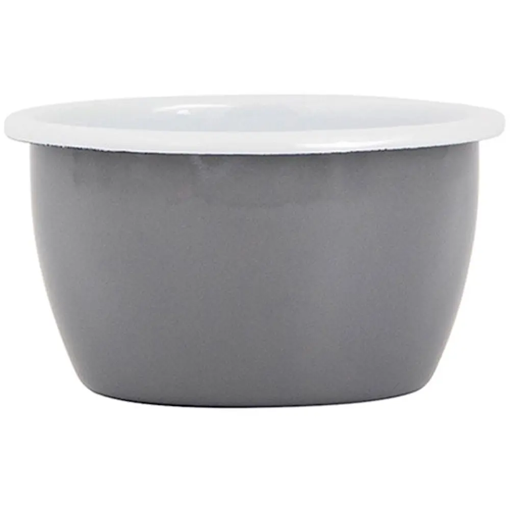 Kockums Kulho emaloitu 10 cm Harmaa