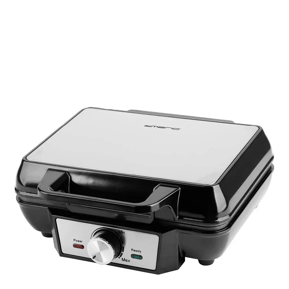 Belgiskt Vohvelirauta tupla 1000W Ruostumaton teräs