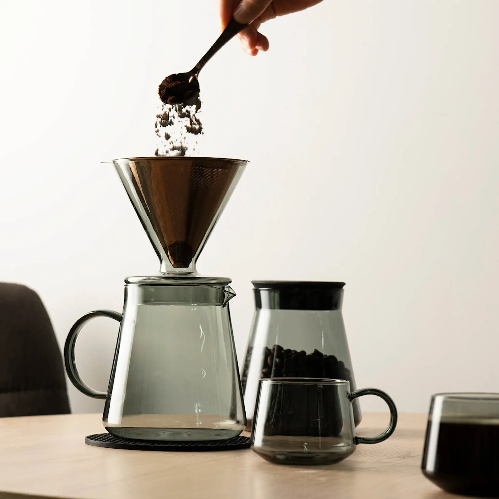 Modern House Reservdel Lundi kaffekanna 0,7 L smoke