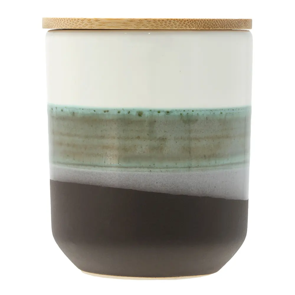 Iris Tuoksukynttilä 8x9,5 cm Valkoinen/Vihreä