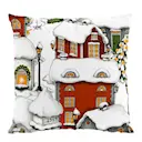 Lyckeby kuddfodral 47x47 cm röd