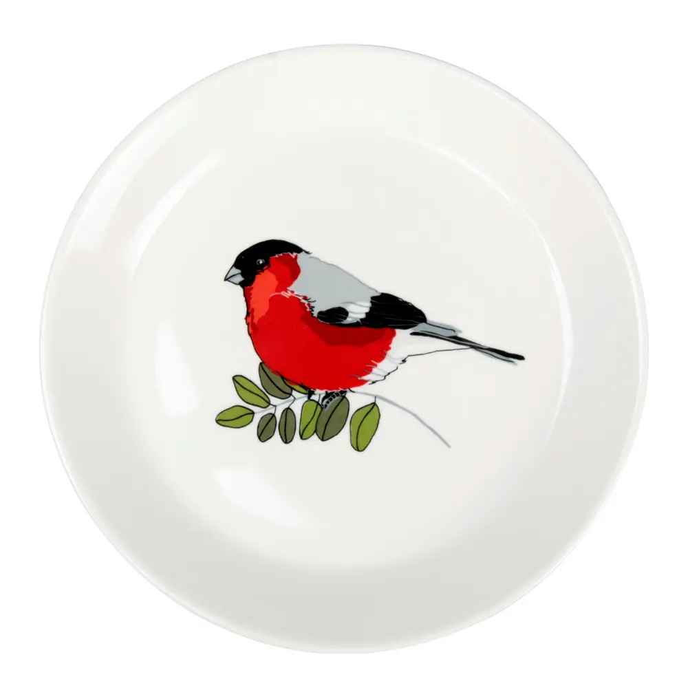 Koti Lautanen 17 cm Punatulkku