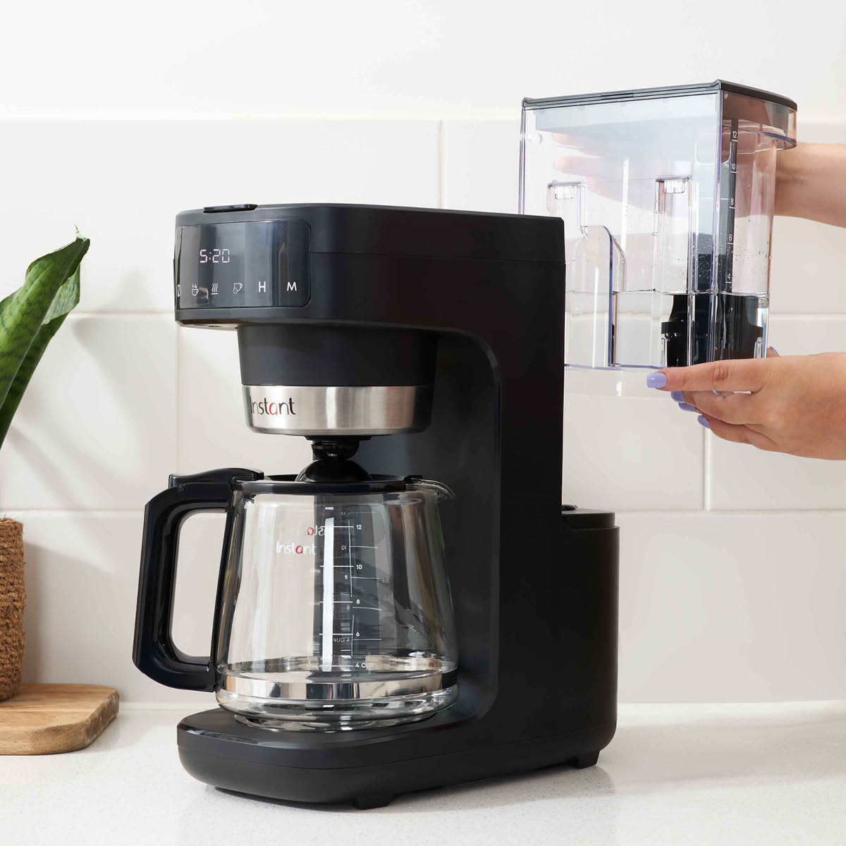 Instant Infusion Brew kaffebryggare 12 koppar 1400W