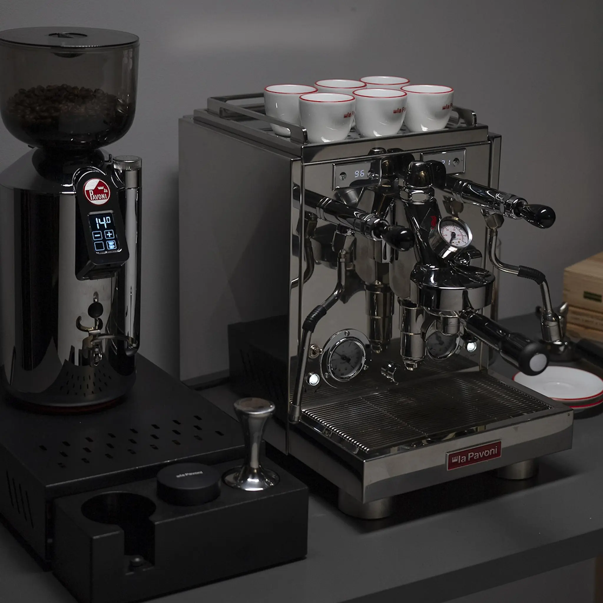 La Pavoni Tamper 5,8 cm Krom