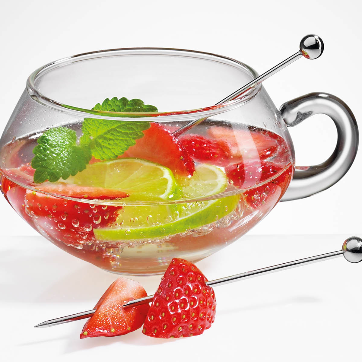 Cilio Cocktailpinner 6 stk stål