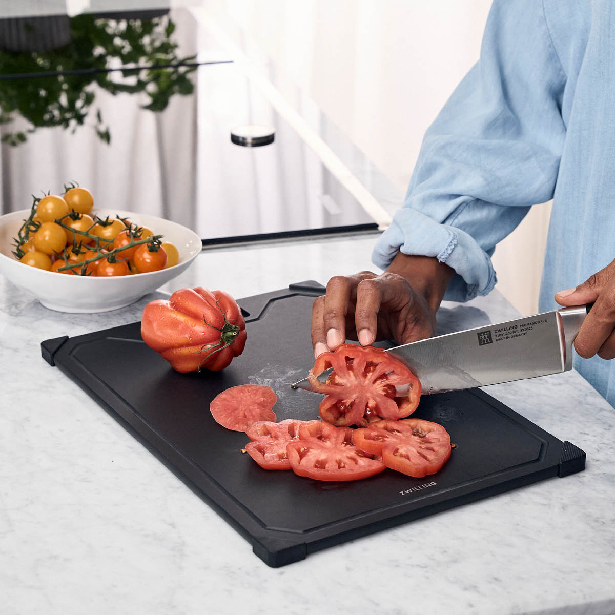 Zwilling Leikkuulauta puukuitu 31x21 cm Musta