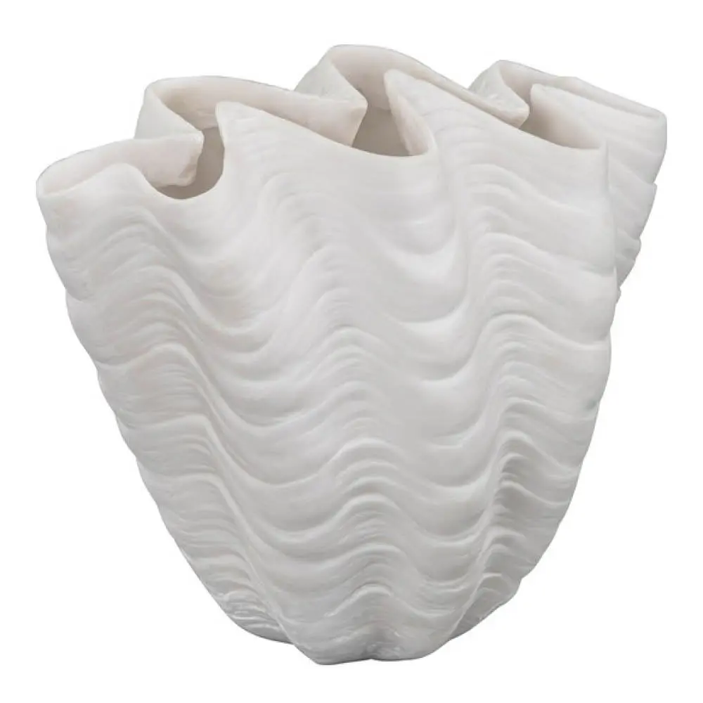 Shell Maljakko 26 cm Offwhite