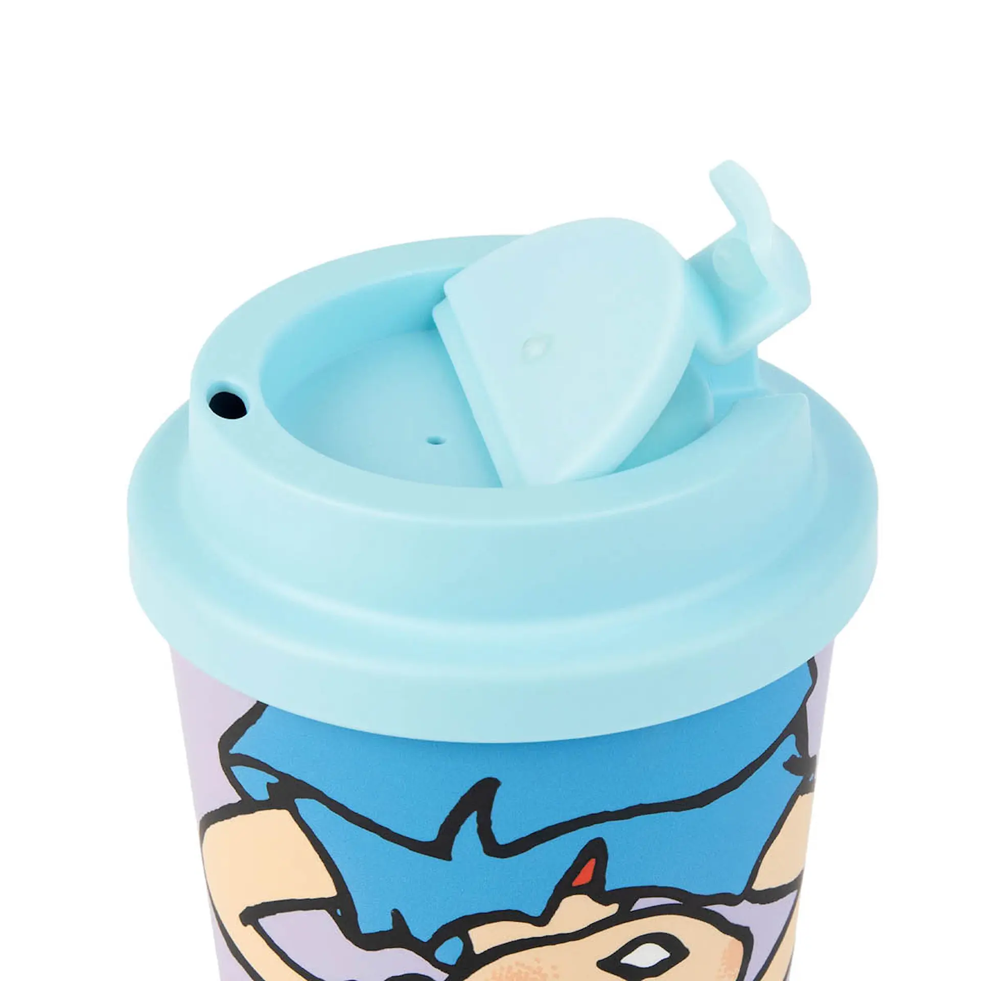 Nordicbuddies Pippi take away mugg 45 cl Pippi uppochner lila Cervera Nordicbuddies Pippi take away mugg 45 cl Pippi uppochner lila Cervera