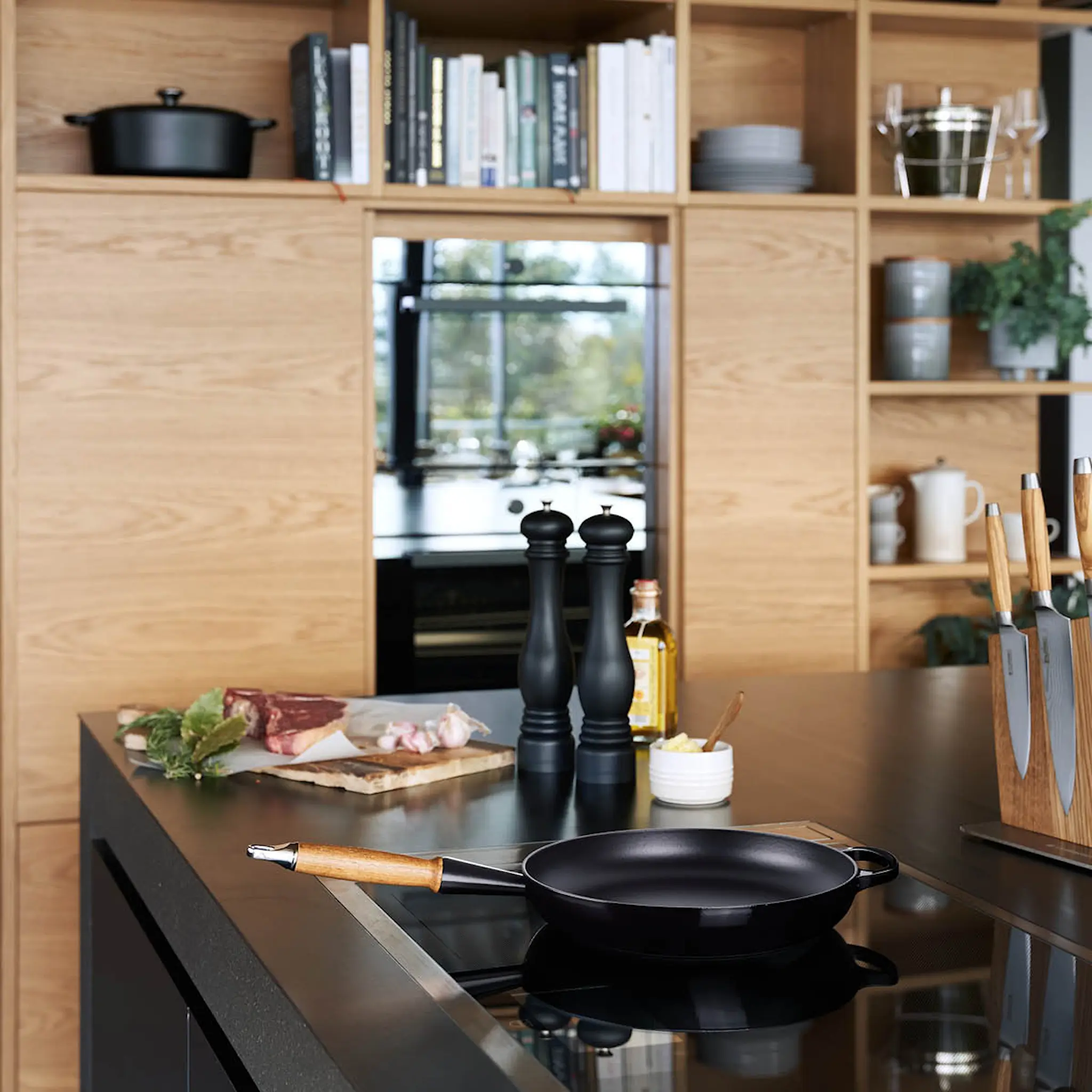 Le Creuset Pippurimylly 30 cm Mattamusta