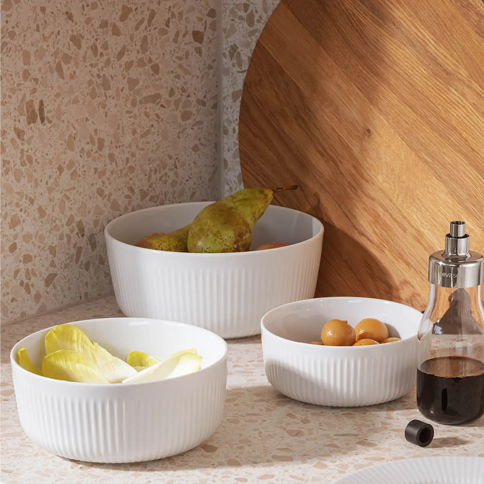 Eva Trio Legio Nova skål 2,1L hvit hover