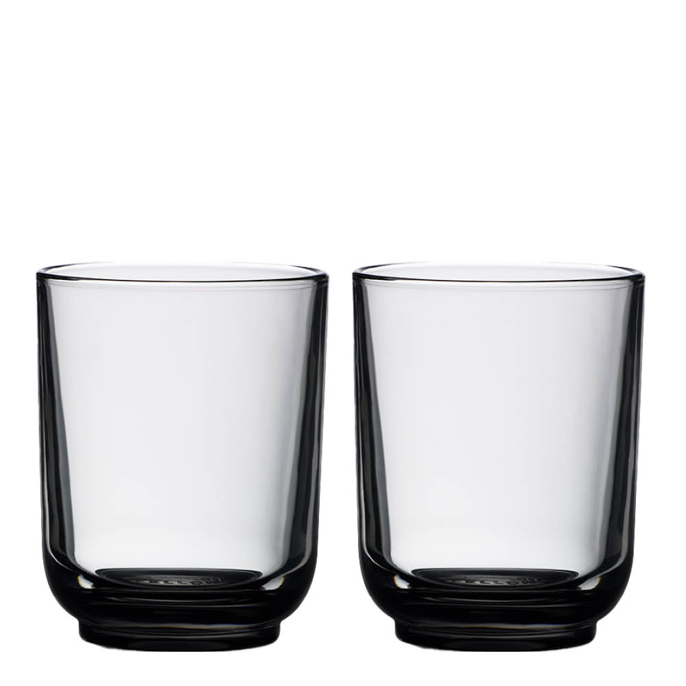 Fellow Pirch latteglas 33 cl 2-pack Smoke