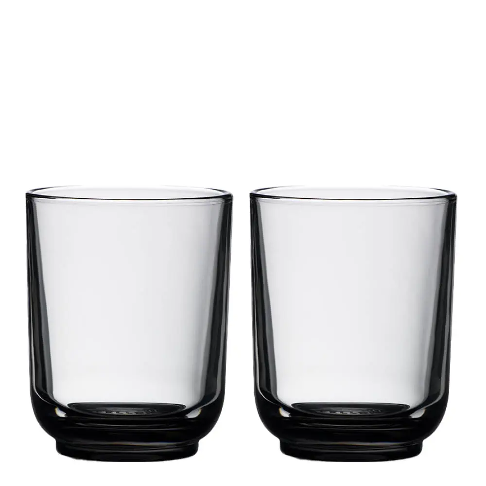 Pirch latte glass 33 cl 2 stk Smoke