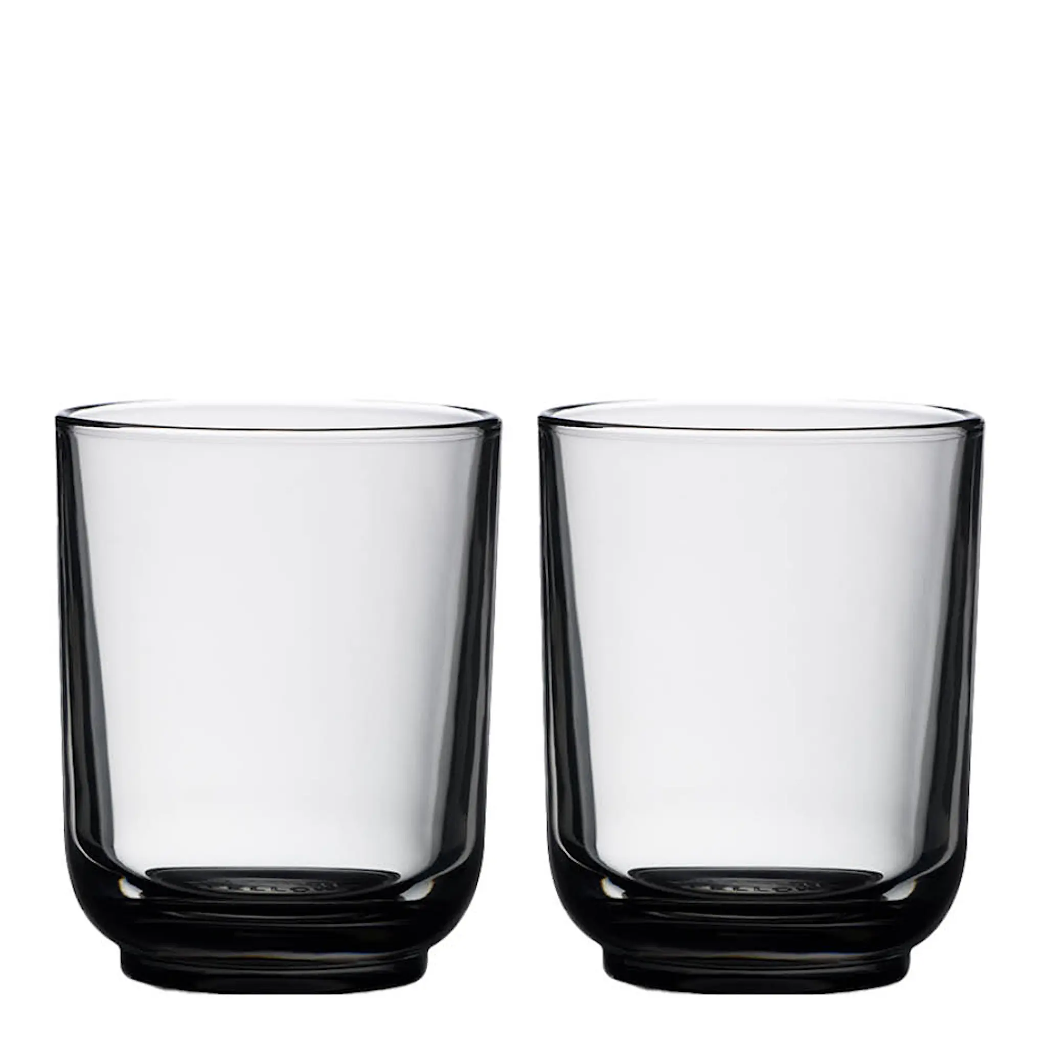 Fellow Pirch latteglas 33 cl 2-pack Smoke