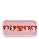 Mumin bricka 27x13 cm Hjärta