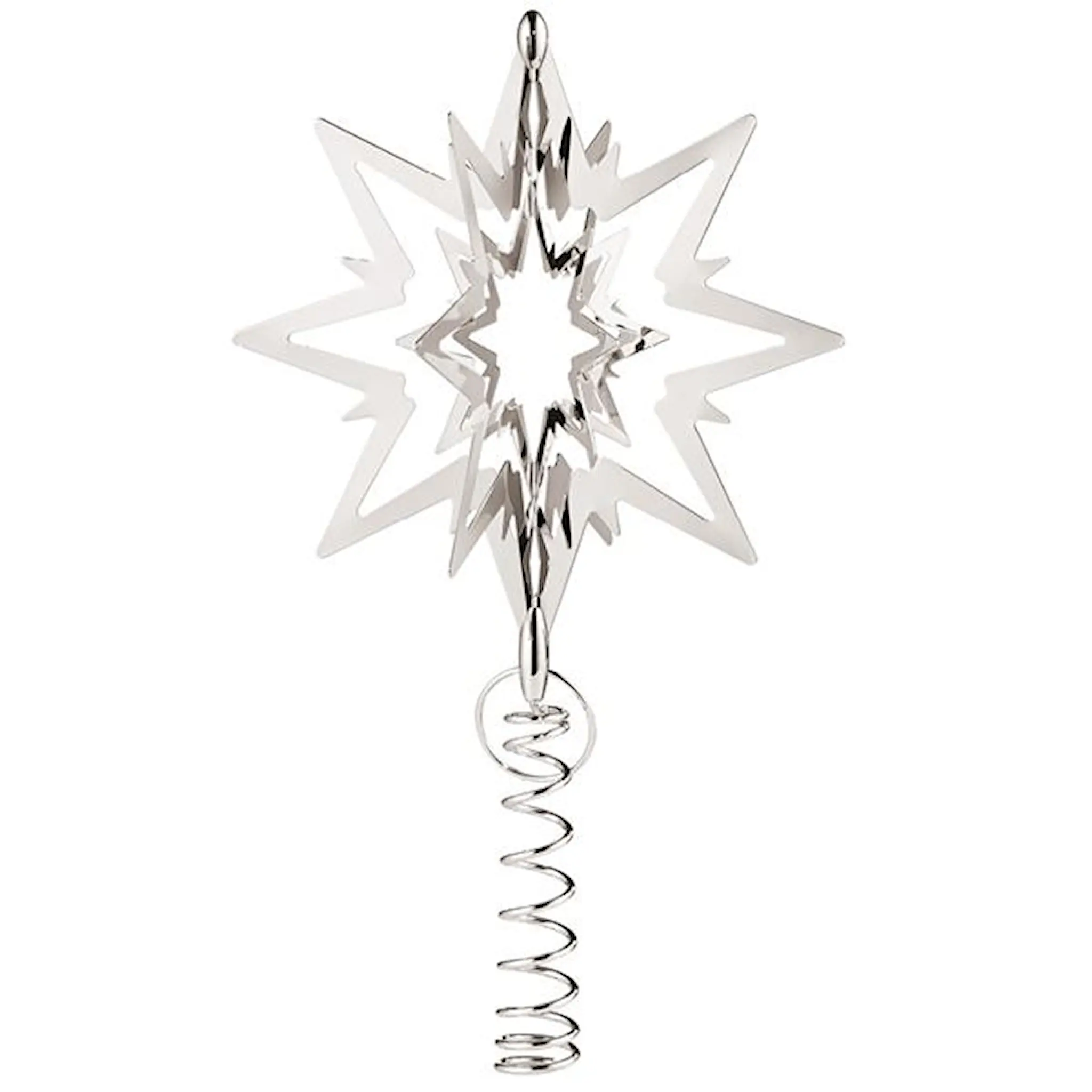 Georg Jensen Top Star toppstjärna medium 21 cm silver