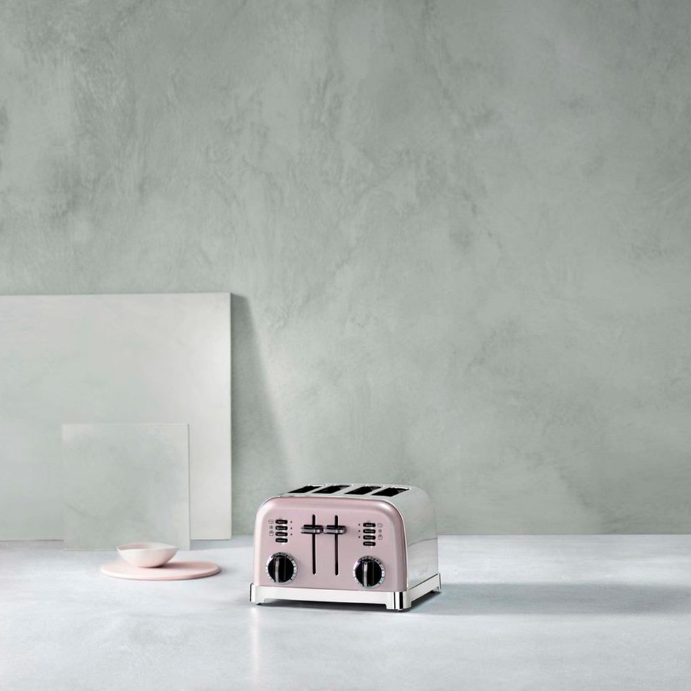 Cuisinart Style Leivänpaahdin 4 viipaletta Vaaleanpunainen