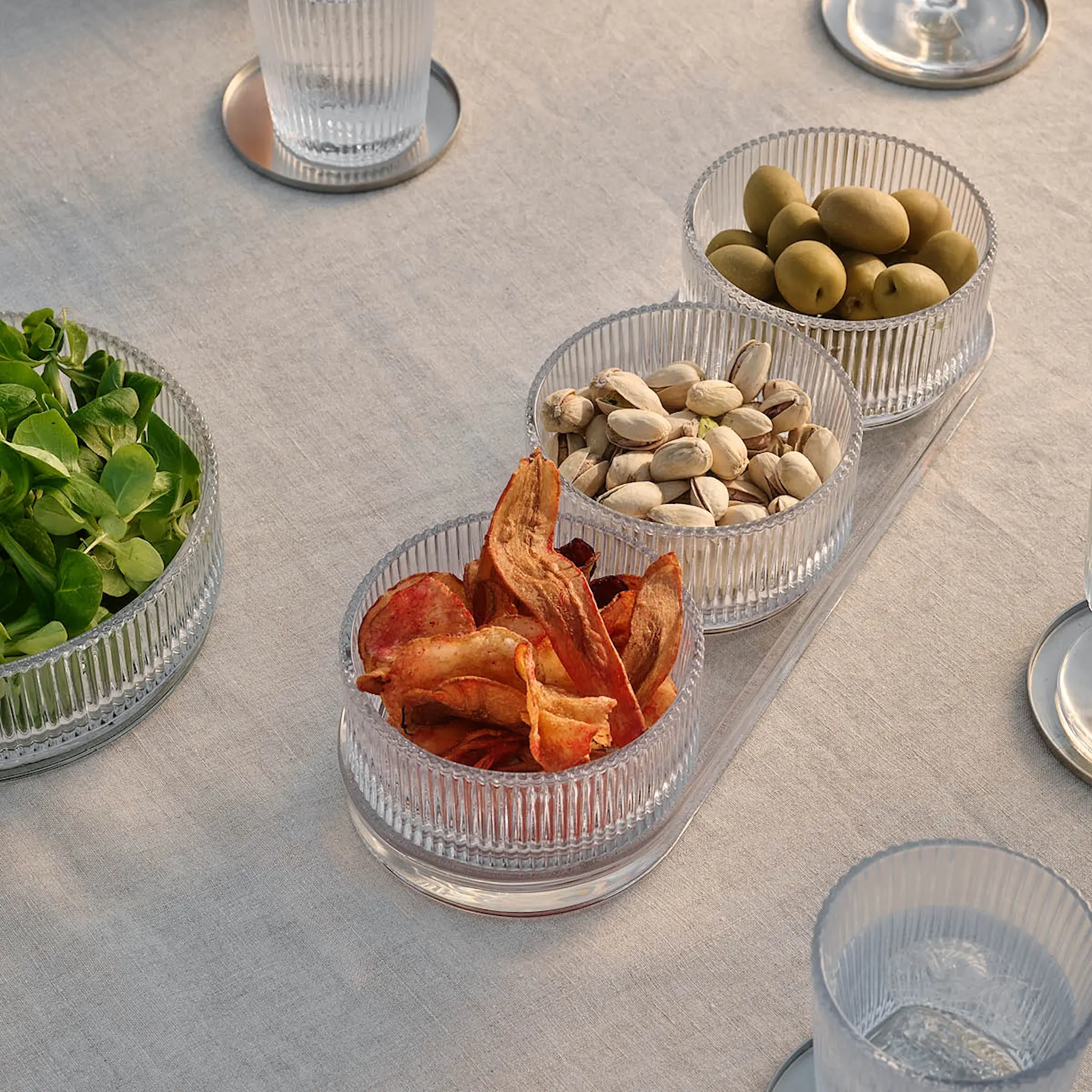 Stelton Pilastro Tapas Set Klar