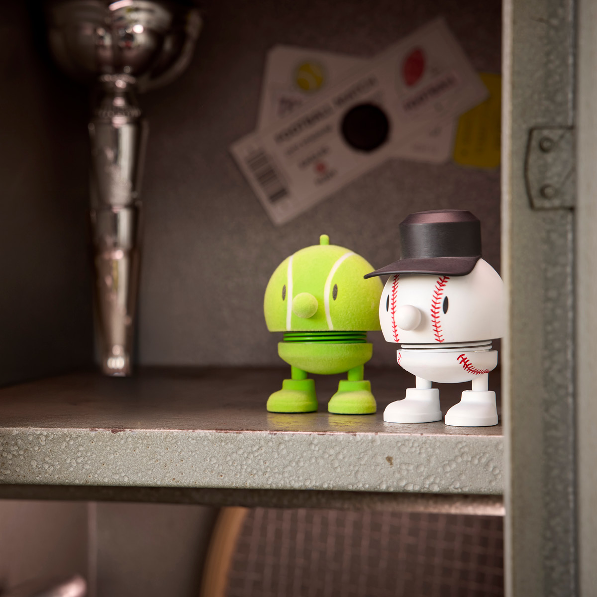 Hoptimisten Bumble baseball liten hvit